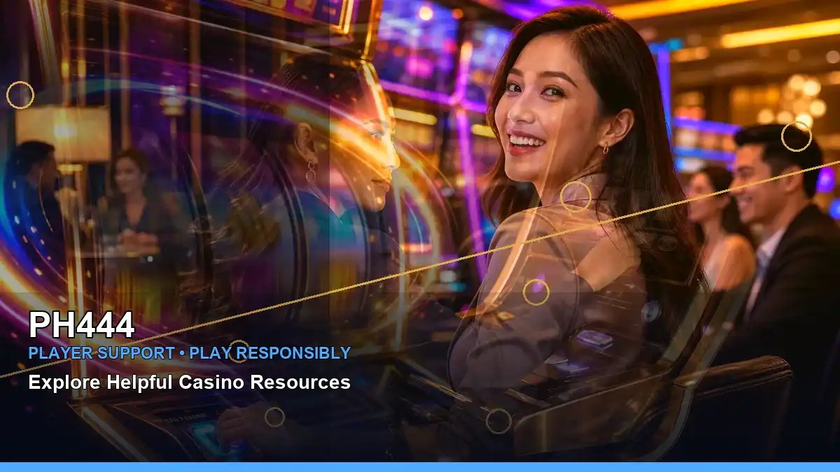 PH444 VIP lounge rewards shown in a mobile-friendly casino experience