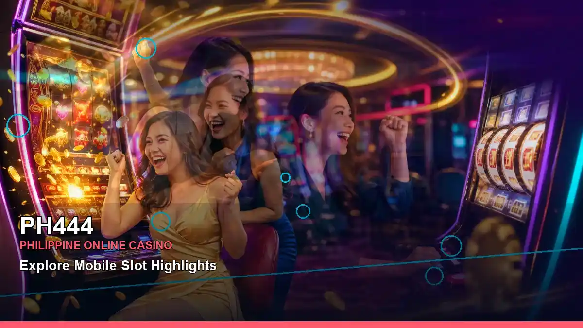 A mobile-focused PH444 casino guide covering first-deposit promotion information, reel games and account access for Philippine adults